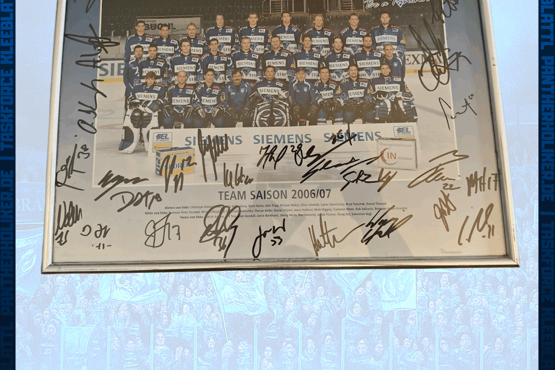 Movember Auktion: Signiertes Bild Saison 06/07